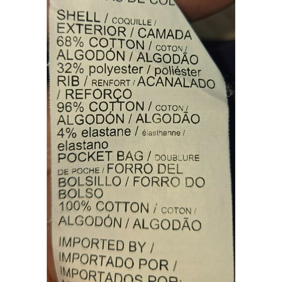 Puma Mens Navy Blue & Green Cotton Blend Joggers Small - Picture 5 of 9